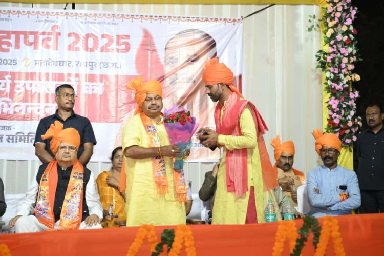 महादेव घाट में श्रद्धा का  जनसैलाब, विधानसभा अध्यक्ष व विधायक की रही सहभागिता
