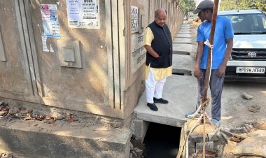 “गायत्री नगर में चमका विकास का उजियारा — पुरंदर मिश्रा ने फिर दिल जीता हमारा ”