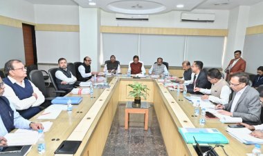 मुख्यमंत्री की अध्यक्षता में छत्तीसगढ़ सिंचाई परियोजना मंडल की 33वीं बैठक संपन्न