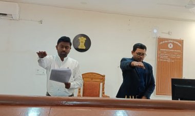 नशामुक्त भारत अभियान - जिला कार्यालय में नशे के विरुद्ध शपथ ग्रहण