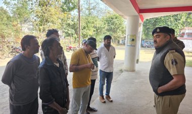 “थाना प्रभारी दीपेश सैनी का कड़ा संदेश—अपराधियों पर अब होगी जीरो टॉलरेंस नीति”