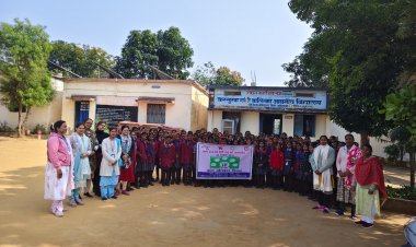 कस्तुरबा विद्यालय बंजी में बाल अधिकार सप्ताह का हुआ भव्य आयोजन संपन्न: छात्राओं ने पोस्टर, कला और कहानियों से बाल अधिकारों का दिया प्रभावशाली संदेश