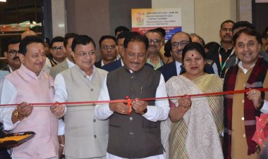 अंतरराष्ट्रीय व्यापार मेले में मुख्यमंत्री विष्णुदेव साय ने छत्तीसगढ़ पेवेलियन का किया अवलोकन