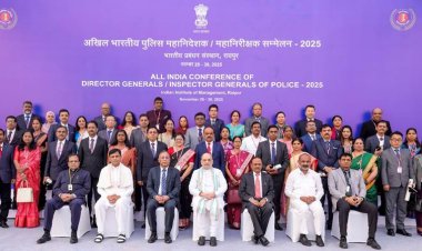 केन्द्रीय गृह एवं सहकारिता मंत्री  अमित शाह ने छत्तीसगढ़ के रायपुर में तीन दिवसीय 60वीं DGP/IGP कॉफ्रेंस का उद्घाटन किया