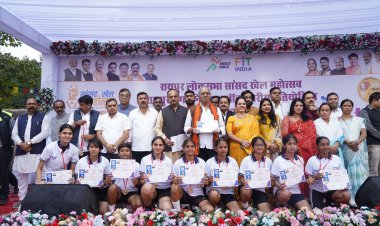 “हम खेलेंगे तो भारत खेलेगा” के संकल्प के साथ राजधानी रायपुर में सांसद खेल महोत्सव का ऐतिहासिक आयोजन