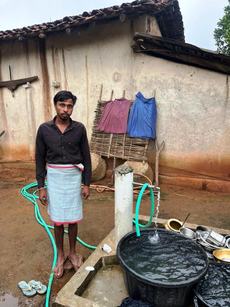 छोटू यादव का बदलता जीवन, जल जीवन मिशन से साकार हुआ सपना