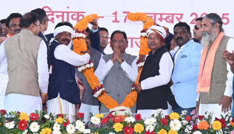 माओवाद समाप्ति की ओर, ‘नियद नेल्लानार’ योजना से ग्रामीणों को मिल रहा लाभ : मुख्यमंत्री  विष्णुदेव साय