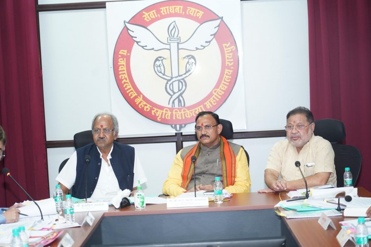रायपुर समेत पूरे प्रदेश की जनता सर्वोत्तम स्वास्थ्य सुविधाओं की हकदार :सांसद बृजमोहन