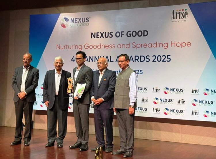 डीएफओ मनेंद्रगढ़ मनीष कश्यप “Nexus of Good“ अवॉर्ड्स से सम्मानित