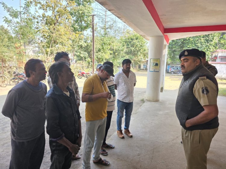 “थाना प्रभारी दीपेश सैनी का कड़ा संदेश—अपराधियों पर अब होगी जीरो टॉलरेंस नीति”