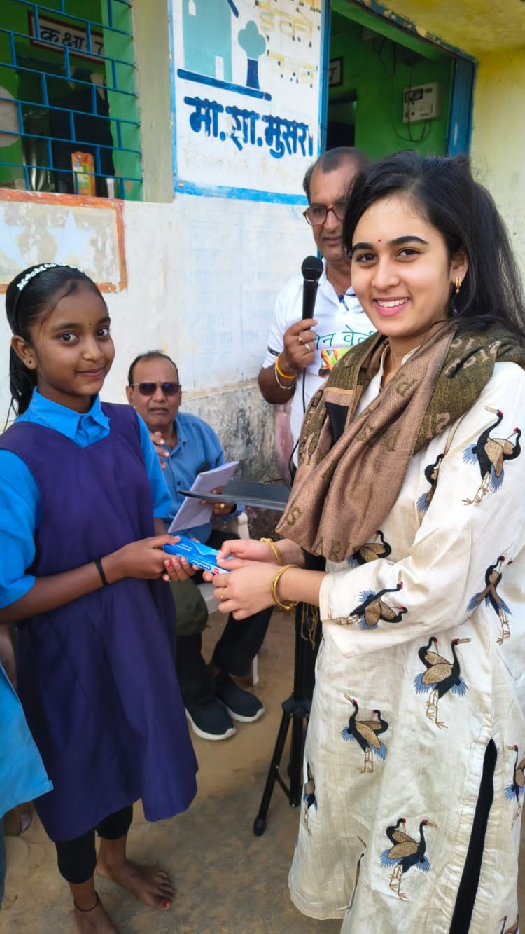 ग्राम मुसरा में ग्रीन वैली फाउंडेशन द्वारा पर्यावरण जागरूकता अभियान