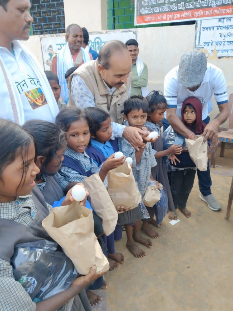 ग्राम मुसरा में ग्रीन वैली फाउंडेशन द्वारा पर्यावरण जागरूकता अभियान