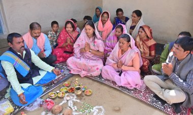 सुगम आवागमन की दिशा में बड़ा कदम: मंत्री लक्ष्मी राजवाड़े ने मुख्यमंत्री ग्राम गौरव पथ योजना के तहत किया सड़क निर्माण कार्यों का भूमिपूजन