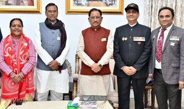 राष्ट्र की सुरक्षा में निरंतर तैनात हमारे सैन्य जवानों का योगदान अतुलनीय : मुख्यमंत्री  विष्णु देव साय