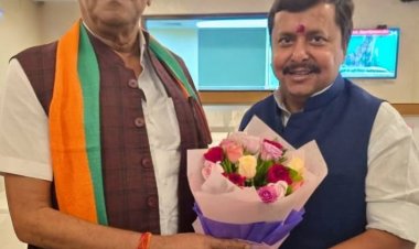 नितिन नबीन जी के राष्ट्रीय कार्यकारी अध्यक्ष बनने पर सांसद बृजमोहन अग्रवाल ने दी बधाई