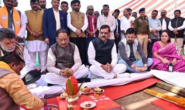 मुख्यमंत्री विष्णु देव साय ने 187 करोड़ के 23 कार्यों का किया लोकार्पण-भूमिपूजन