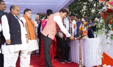 “जो खेलेगा वही आगे बढ़ेगा” : सांसद बृजमोहन अग्रवाल, खेलों से फिट इंडिया के संकल्प का आह्वान