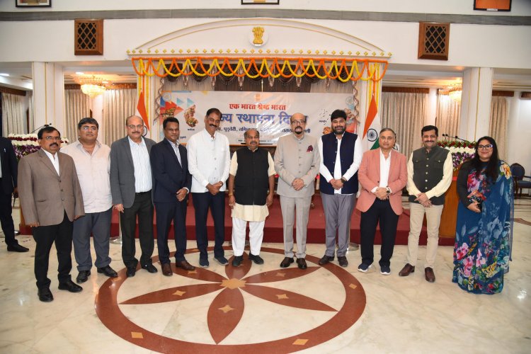 छत्तीसगढ़ राजभवन में “एक भारत श्रेष्ठ भारत” का भव्य आयोजन