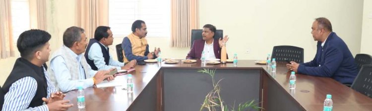 परिवहन मंत्री केदार कश्यप ने आईडीटीआर का किया निरीक्षण