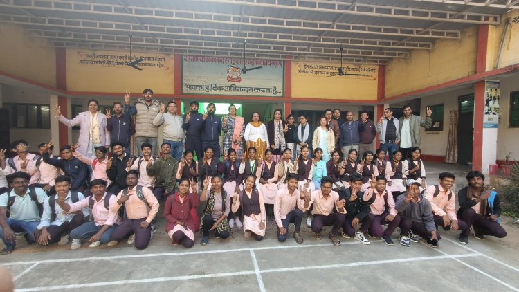 शा.विवेकानंद महाविद्यालय में विश्वशांति , जनकल्याण जागरुकता अभियान का व्याख्यान आयोजित