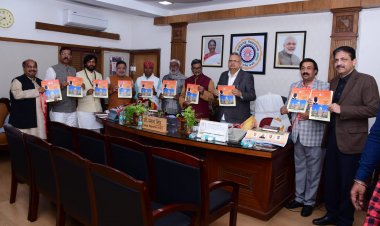 विधान सभा के वर्ष 2026 के कैलेण्डर एवं डायरी (दैनंदिनी) का विमोचन.