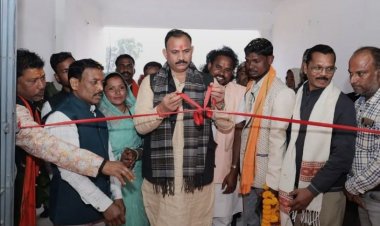 स्वास्थ्य मंत्री श्यामबिहारी जायसवाल की पहल से छीपछिपि में शिक्षा का उजियारा