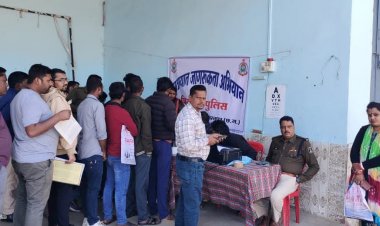 यातायात जागरूकता अभियान: आरटीओ और पुलिस की पहल मौके पर ही बन रहे लर्निंग लाइसेंस 