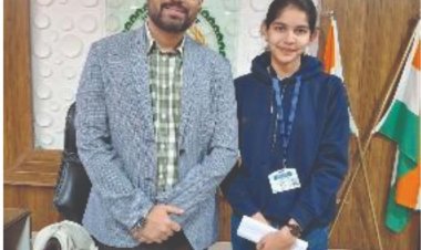 प्रथम चरण में महासमुंद की बेटी कु. सृष्टि साहू का हुआ चयन