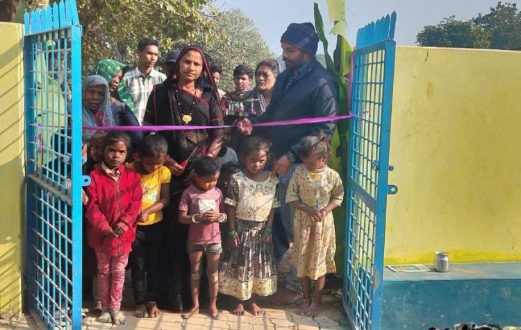 ग्राम पंचायत उमरवाह में आंगनबाड़ी केंद्र का भव्य शुभारंभ  ग्रामीण विकास की दिशा में महत्वपूर्ण पहल