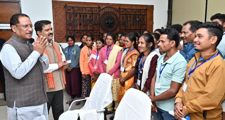 बस्तर अंचल का सर्वांगीण विकास सुनिश्चित करने के लिए सरकार प्रतिबद्ध : मुख्यमंत्री  विष्णु देव साय