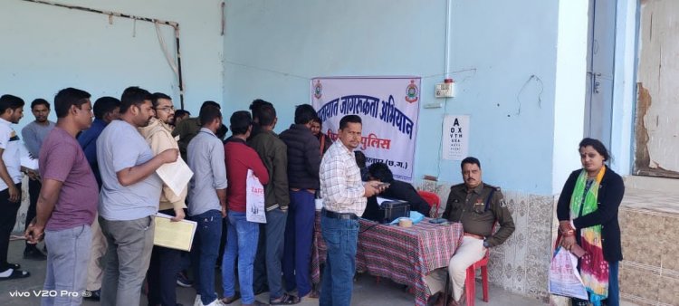 यातायात जागरूकता अभियान: आरटीओ और पुलिस की पहल मौके पर ही बन रहे लर्निंग लाइसेंस 