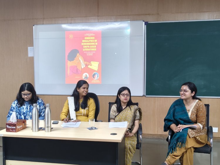 आईआईटी भिलाई में 'जेंडर मोडालिटीज़ ऑफ़ रिमेम्बरिंग इन साउथ एशियन लिटरेचर' के राष्ट्रीय सम्मेलन का हुआ आयोजन