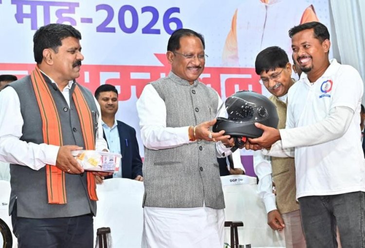 रोड सेफ्टी जागरूकता में पुलिस मितान निभाएंगे महत्वपूर्ण भूमिका – मुख्यमंत्री विष्णु देव साय