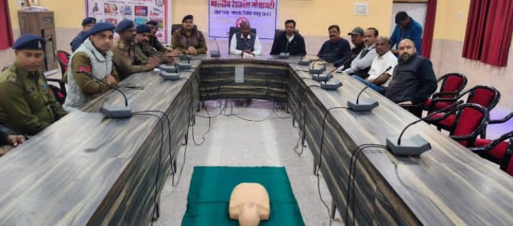यातायात नियमों के पालन से ही घटेंगी सड़क दुर्घटनाएँ : दीपेश सैनी