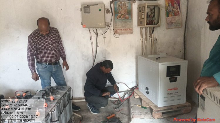 मंत्री लक्ष्मी राजवाड़े के निर्देश पर मोहरसोप के ठूठीयापरा में बिजली आपूर्ति व्यवस्था में सुधार