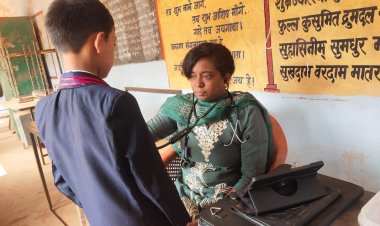 "प्रोजेक्ट धड़कन" के अंतर्गत बच्चों की हुई निःशुल्क हृदय जांच, 1091 बच्चों की हुई स्क्रीनिंग