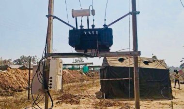 लाल आतंक का अंत, गोगुंडा में पहली बार पहुचीं बिजली