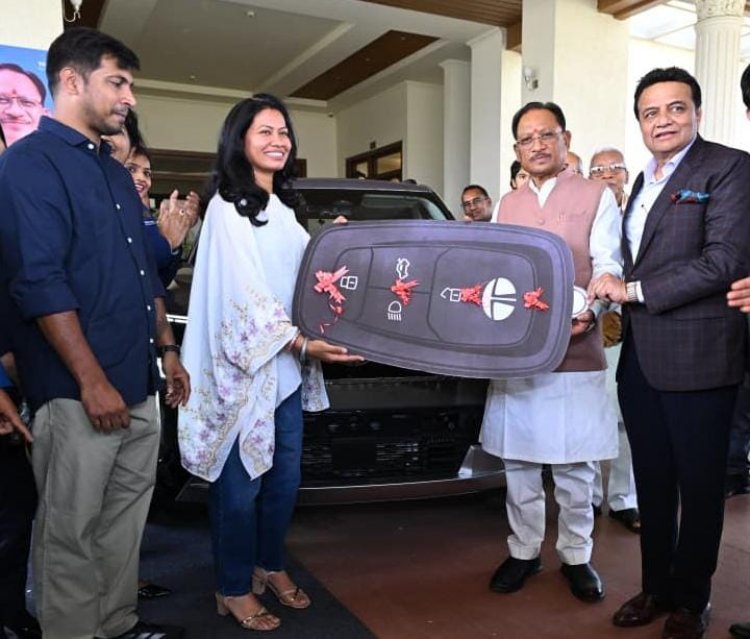 छत्तीसगढ़ की बेटी आकांक्षा सत्यवंशी ने बढ़ाया प्रदेश का मान, मुख्यमंत्री विष्णुदेव साय ने किया सम्मान