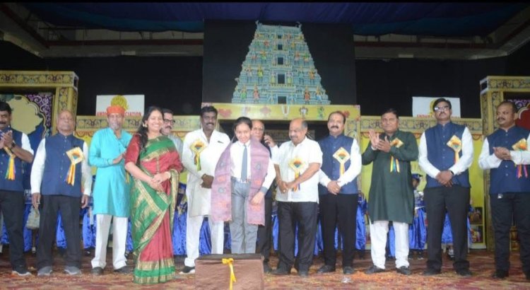 विधायक पुरन्दर मिश्रा की उपस्थिति में आंध्र एसोसिएशन का गोल्डन जुबली समारोह संपन्न