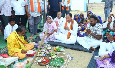 32 वर्षों की प्रतीक्षा समाप्त: भौता क्षेत्र को मिली 10.50 करोड़ के सड़क का भूमिपूजन
