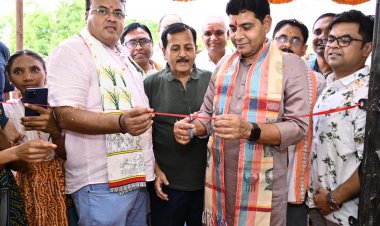 बलौदाबाजार को 3.5 करोड़ रुपए के विकास कार्यों की सौगात: राजस्व मंत्री टंकराम वर्मा ने किया भूमिपूजन और लोकार्पण