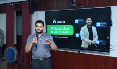 लोकभवन में अधिकारियों एवं कर्मचारियों के लिए AI प्रशिक्षण सत्र आयोजित