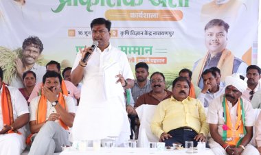 प्राकृतिक खेती अपनाकर किसान अपनी बढ़ाएं आय और बचाएं मिट्टी की उर्वरता- मंत्री श्री केदार कश्यप