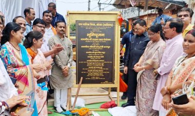 बालको के पाड़ीमार वार्ड में 25 लाख रूपए से सड़क डामरीकरण कार्य प्रारंभ