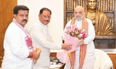 छत्तीसगढ़ में अखिल भारतीय आयुर्वेद संस्थान के स्थापना का प्रस्ताव, अमित शाह से मिले मुख्यमंत्री विष्णुदेव साय