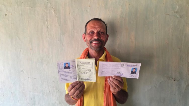 खेत में बैल चराते समय दर्ज कराई शिकायत, प्रशासन ने घर पहुंचकर खुलवाया बैंक खाता और बनवाया किसान क्रेडिट कार्ड
