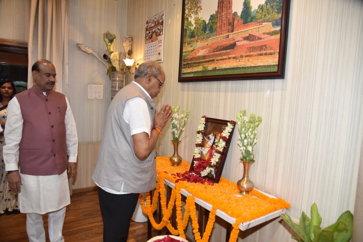 लोकसभा अध्यक्ष श्री ओम बिरला का रायपुर में भव्य स्वागत; सांसद बृजमोहन अग्रवाल ने आयोजित की 'हाई टी'