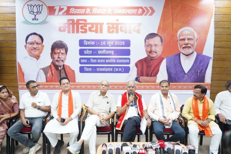 छत्तीसगढ़ में रेलवे पर 50 हजार करोड़ और सड़कों पर 70 हजार करोड़ के कार्य जारी: बृजमोहन अग्रवाल