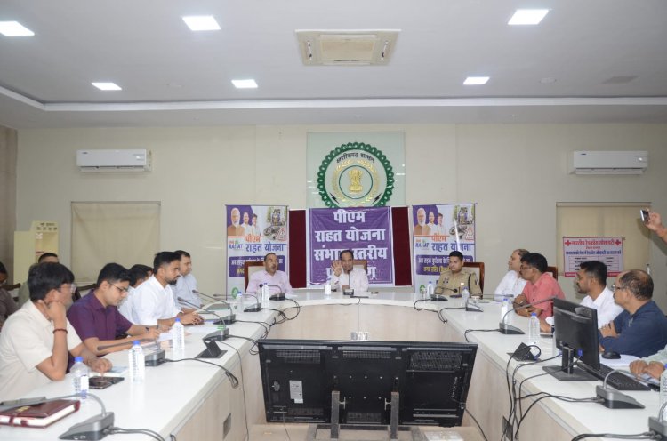पीएम राहत कैशलेस उपचार योजना एवं राहवीर योजना पर संभाग स्तरीय प्रशिक्षण आयोजित