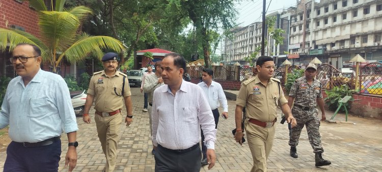 बारिश में परीक्षार्थियों को न हो असुविधा, शेड व मूलभूत सुविधाओं के दिए निर्देश